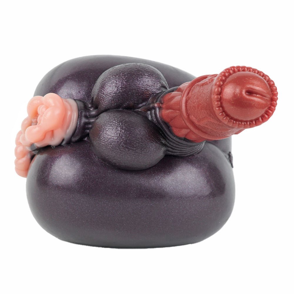 Realistic Dildo with Masturbation Cup - Tarisss Sex Toy Store