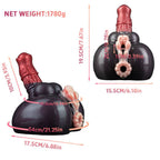 Realistic Dildo with Masturbation Cup - Tarisss Sex Toy Store