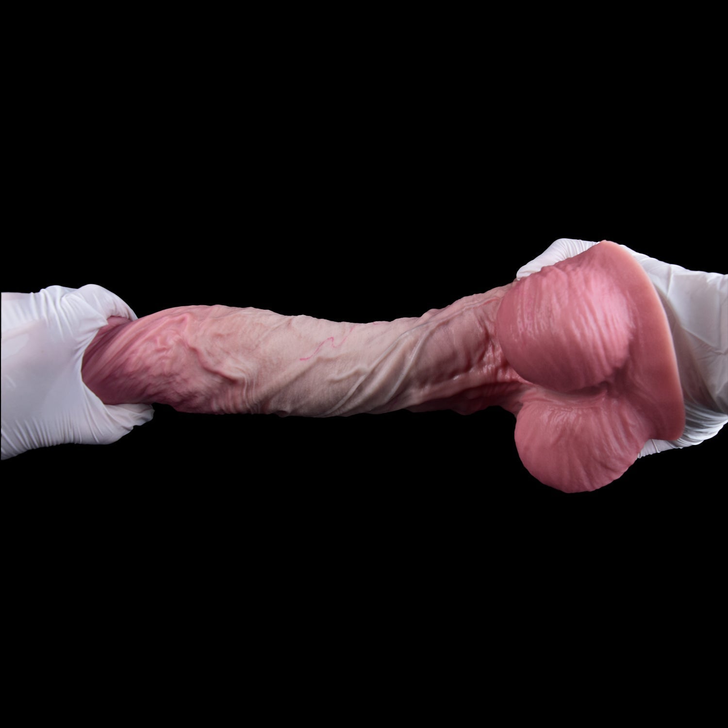Realistic Dildo with Strong Suction Cup 11.18 Inch Huge Lifelike Penis with Veins Soft Flesh Texture - Tarisss Sex Toy Store