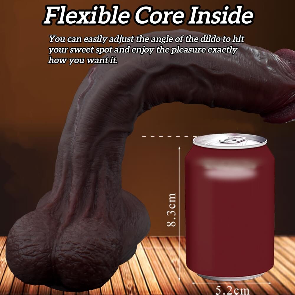 Realistic Dual Density Dildo - Tarisss Sex Toy Store