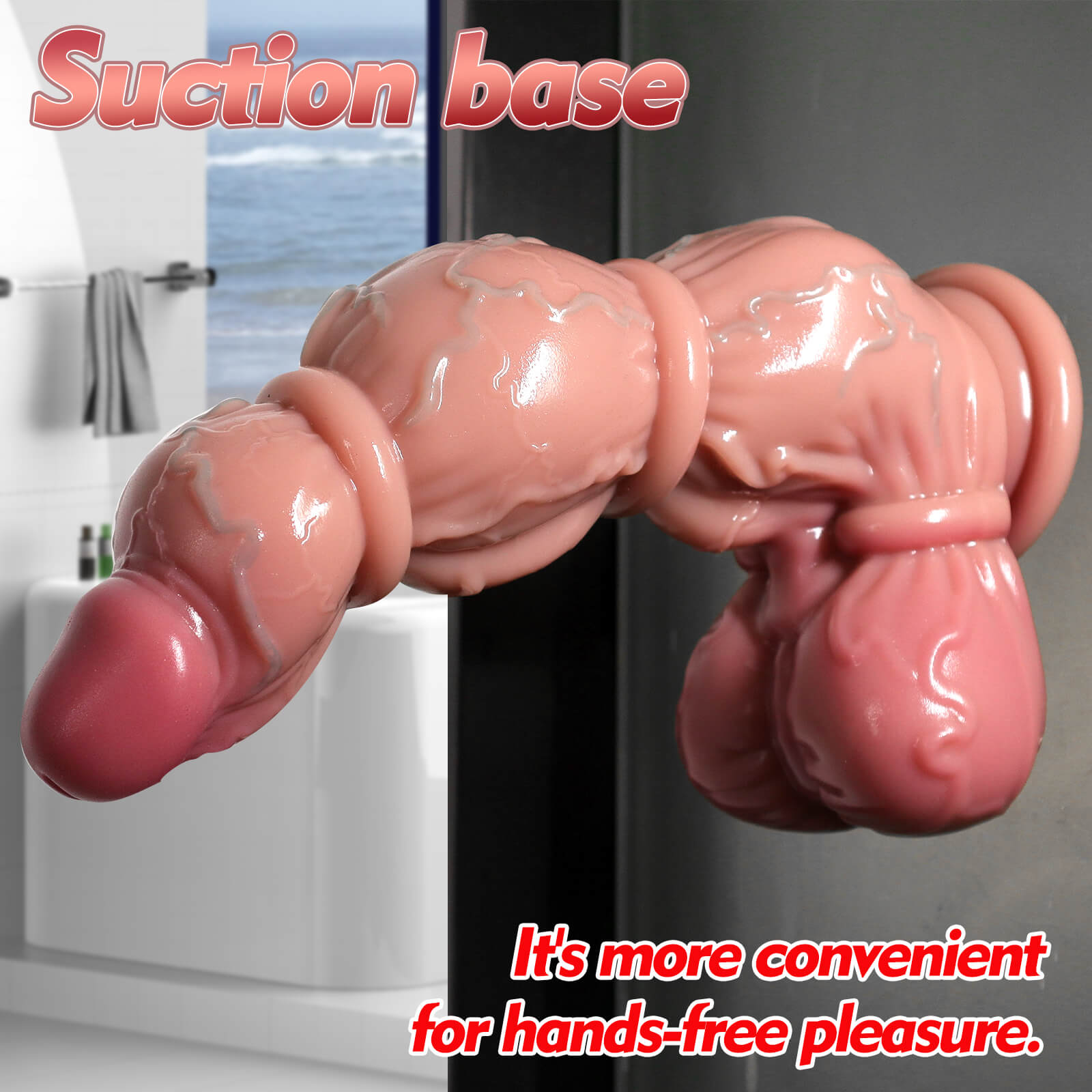Realistic Dual Density Dildo - Tarisss Sex Toy Store