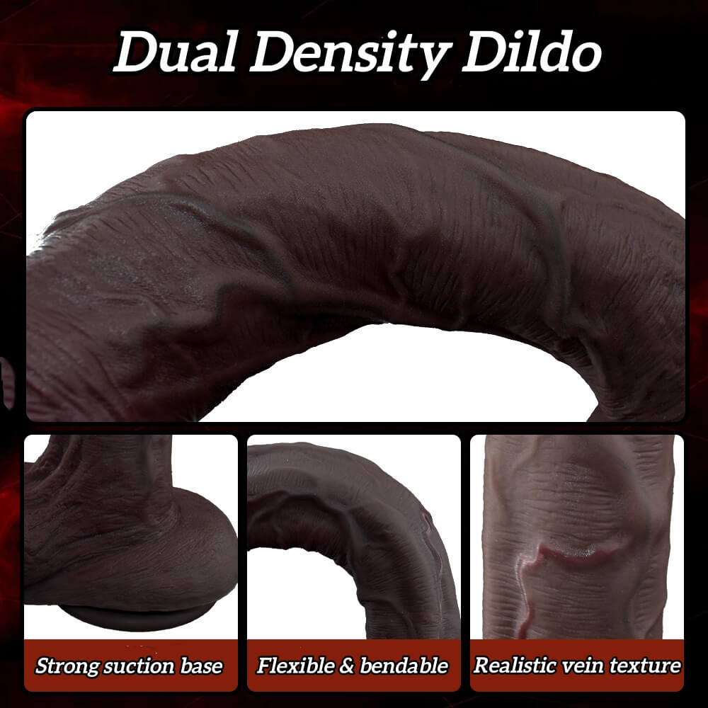 Realistic Dual Density Dildo - Tarisss Sex Toy Store
