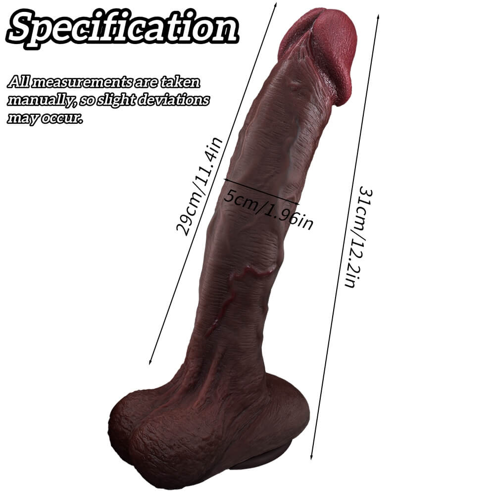 Realistic Dual Density Dildo - Tarisss Sex Toy Store