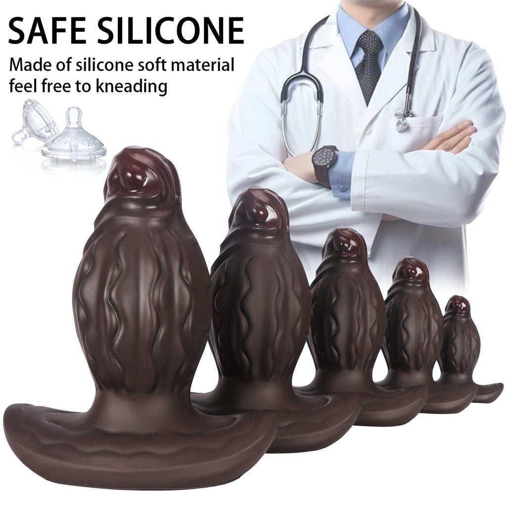 Realistic Dual - Layer Silicone Dildo with Suction Base - Tarisss Sex Toy Store