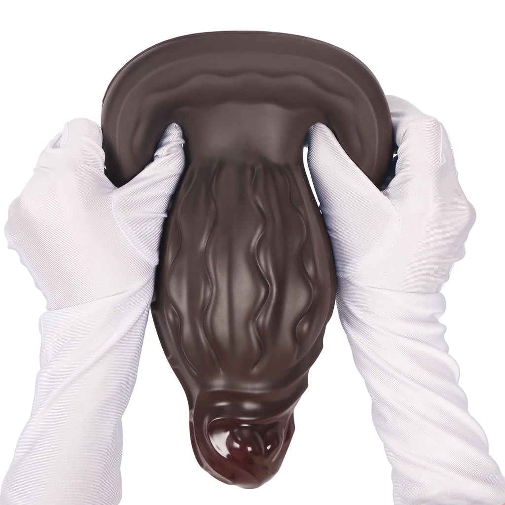 Realistic Dual - Layer Silicone Dildo with Suction Base - Tarisss Sex Toy Store