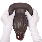 Realistic Dual - Layer Silicone Dildo with Suction Base - Tarisss Sex Toy Store