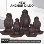 Realistic Dual - Layer Silicone Dildo with Suction Base - Tarisss Sex Toy Store