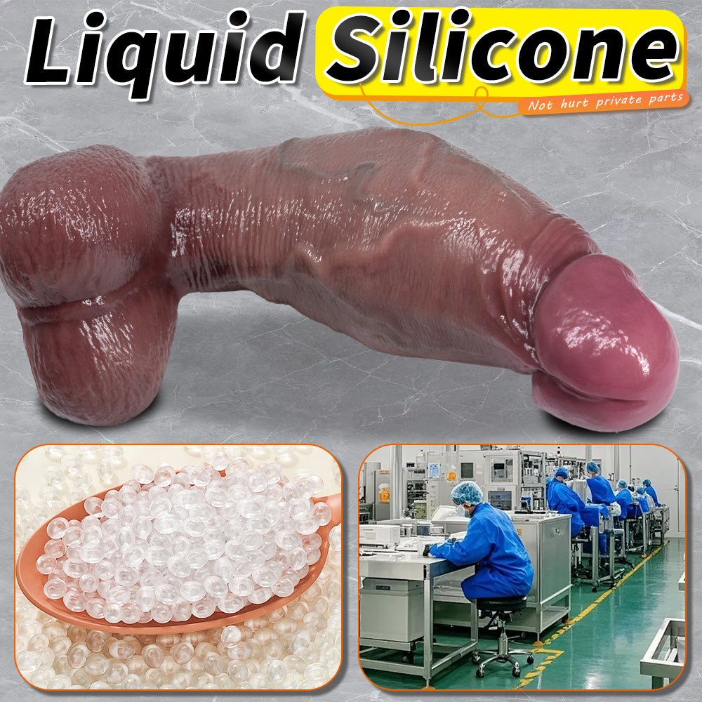 Realistic Dual - Layer Silicone Dildo with Suction Cup Base – Multi - Size Options - Tarisss Sex Toy Store