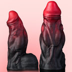 Realistic Dual - Tone Silicone Dildo with Strong Suction Base (S–XL) - Tarisss Sex Toy Store