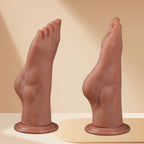 Realistic Foot - Shaped Dildo with Suction Base - Tarisss Sex Toy Store