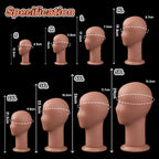 Realistic Head - Shaped Dildo in 8 Sizes (S–5XL) - Tarisss Sex Toy Store