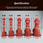 Realistic Large Glans Dildo with Hollow Design - Tarisss Sex Toy Store
