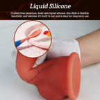 Realistic Large Glans Dildo with Hollow Design - Tarisss Sex Toy Store