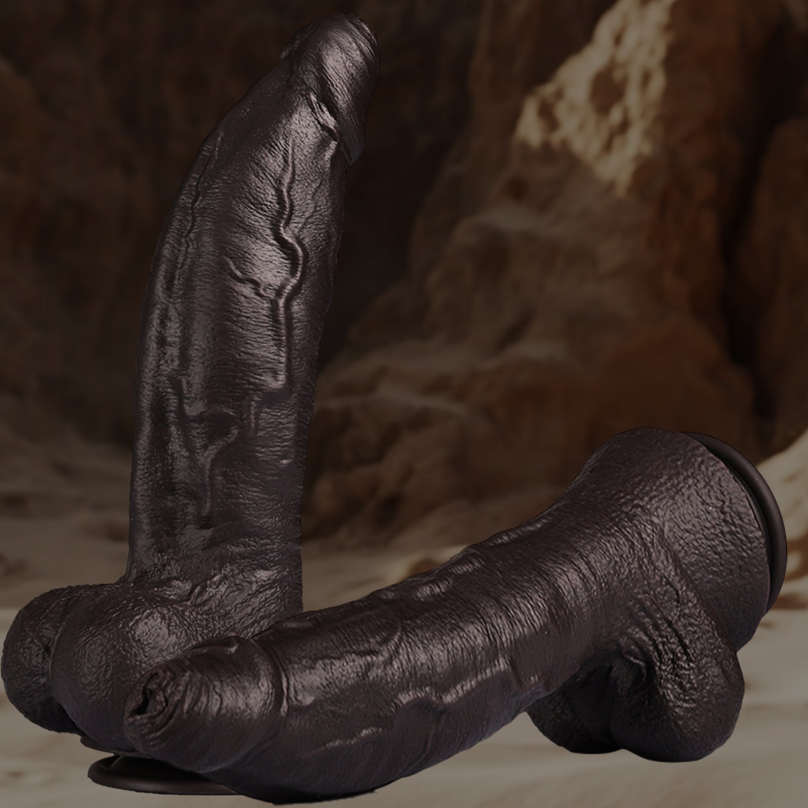 Realistic Liquid Silicone Dildo Series with Suction Base - Tarisss Sex Toy Store