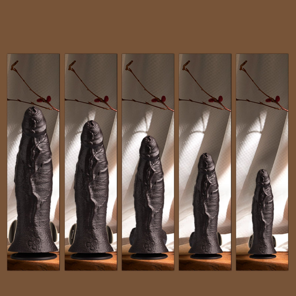 Realistic Liquid Silicone Dildo Series with Suction Base - Tarisss Sex Toy Store