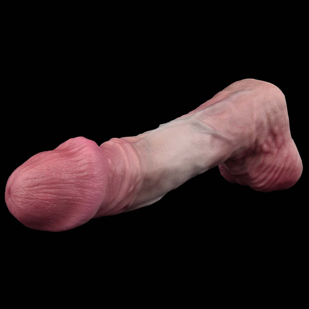 Realistic Silicone Dildo 10.87" Insertable Length, 9.09" Usable Length - Tarisss Sex Toy Store