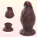 Realistic Silicone Dildo – Flower - Inspired Design with Suction Cup - Tarisss Sex Toy Store