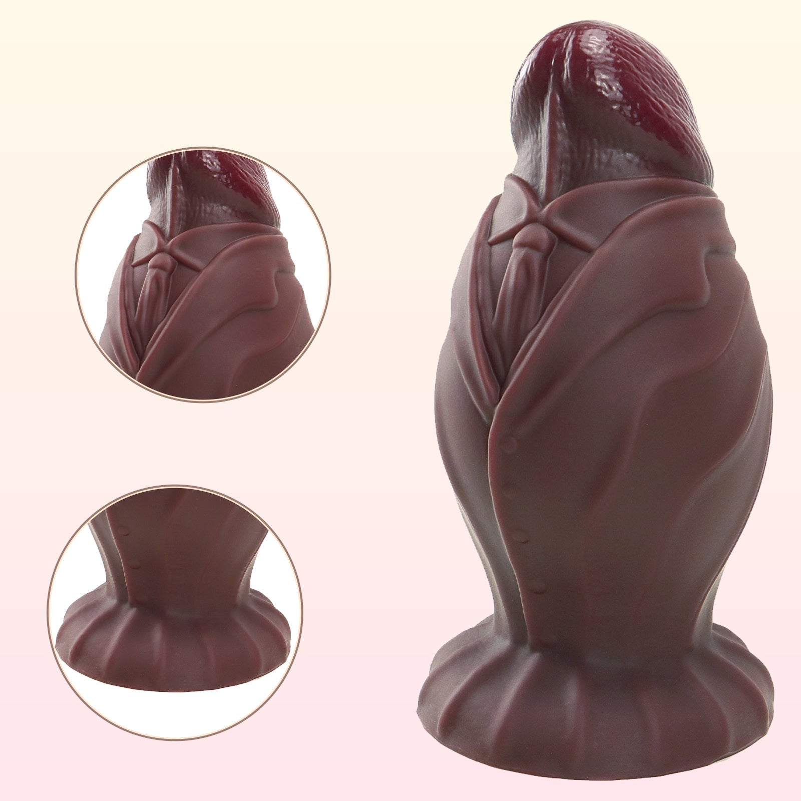 Realistic Silicone Dildo – Flower - Inspired Design with Suction Cup - Tarisss Sex Toy Store