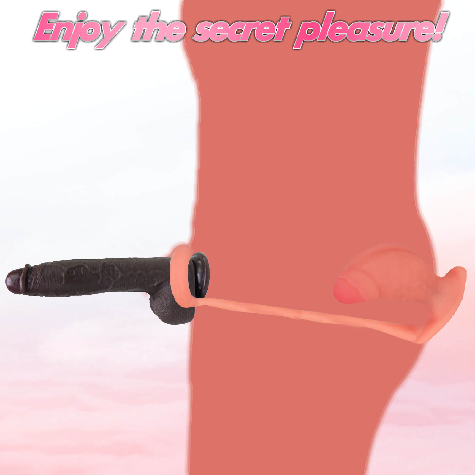Realistic Silicone Dildo with Penis Ring - Tarisss Sex Toy Store