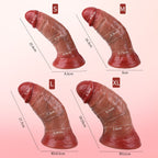 Realistic Silicone Dildo with Suction Base – Multi Size Options - Tarisss Sex Toy Store