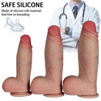 Realistic Silicone Dildo with Suction Base – Multi - Size (S/M/L) - Tarisss Sex Toy Store