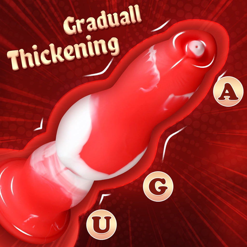 Realistic Silicone Dildo with Suction Cup Base - Tarisss Sex Toy Store