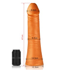 Realistic Silicone Intimate Toy with Detailed Texture and Tapered Base - Tarisss Sex Toy Store