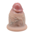 Realistic Silicone Penis Replica with Suction Base - Tarisss Sex Toy Store