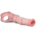 Realistic Silicone Penis Sleeve – Dual Size Extension Cover - Tarisss Sex Toy Store
