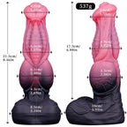 Realistic Silicone Penis Sleeve with Suction Base - Tarisss Sex Toy Store