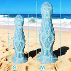 Realistic Silicone Textured Cum - shooting Anal Plug – Soft Touch, Organic Shape, S/M Sizes - Tarisss Sex Toy Store
