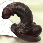 Realistic Soft Silicone Dildo with Suction Base - Tarisss Sex Toy Store
