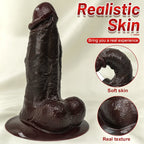 Realistic Soft Silicone Dildo with Suction Base - Tarisss Sex Toy Store