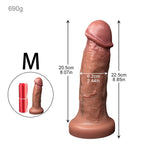 Realistic Suction Base Dildo – Life - Like Textured Silicone Adult Toy - Tarisss Sex Toy Store
