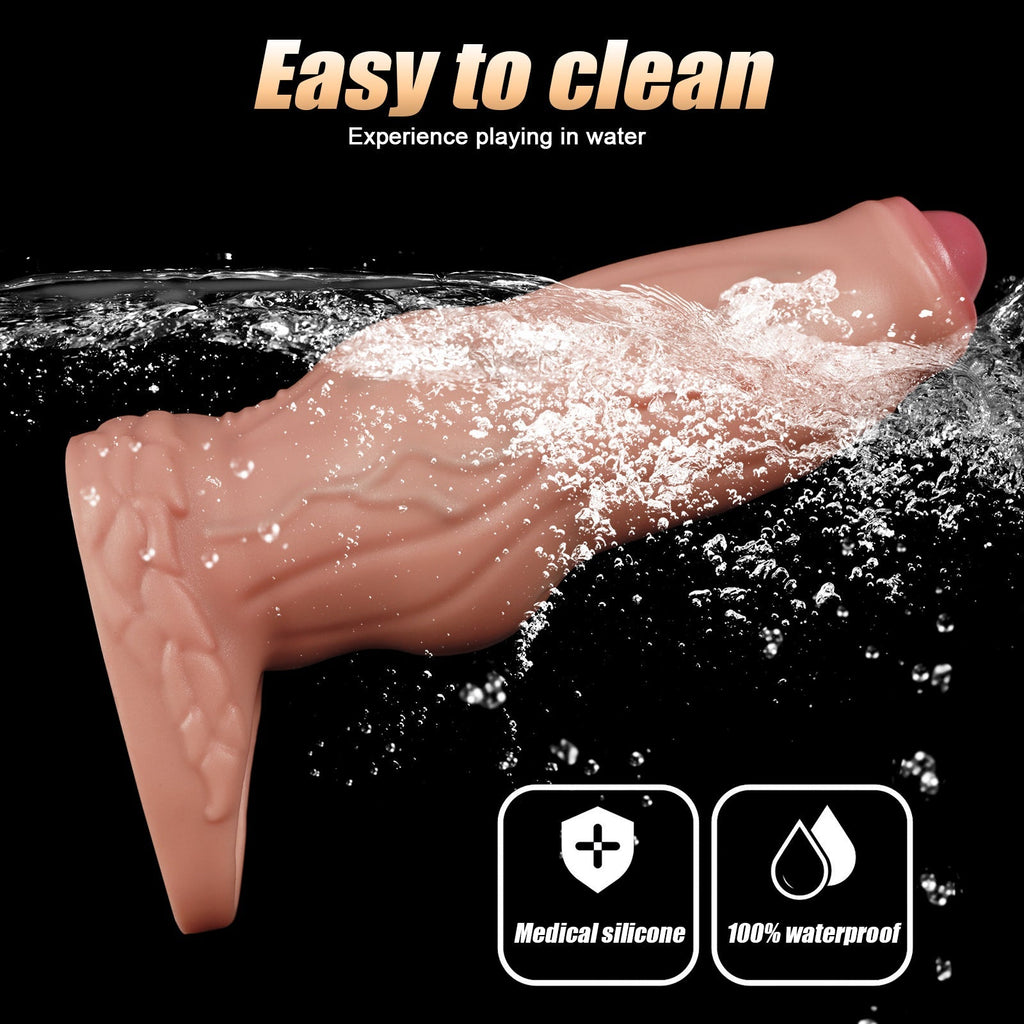 Realistic Textured Dildo Sleeve Enhancer - Tarisss Sex Toy Store