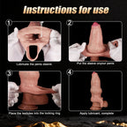 Realistic Textured Dildo Sleeve Enhancer - Tarisss Sex Toy Store