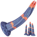 Realistic Textured Silicone Dildo with Strong Suction Base - Tarisss Sex Toy Store