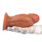Realistic Textured Silicone Dildo with Suction Base - Tarisss Sex Toy Store