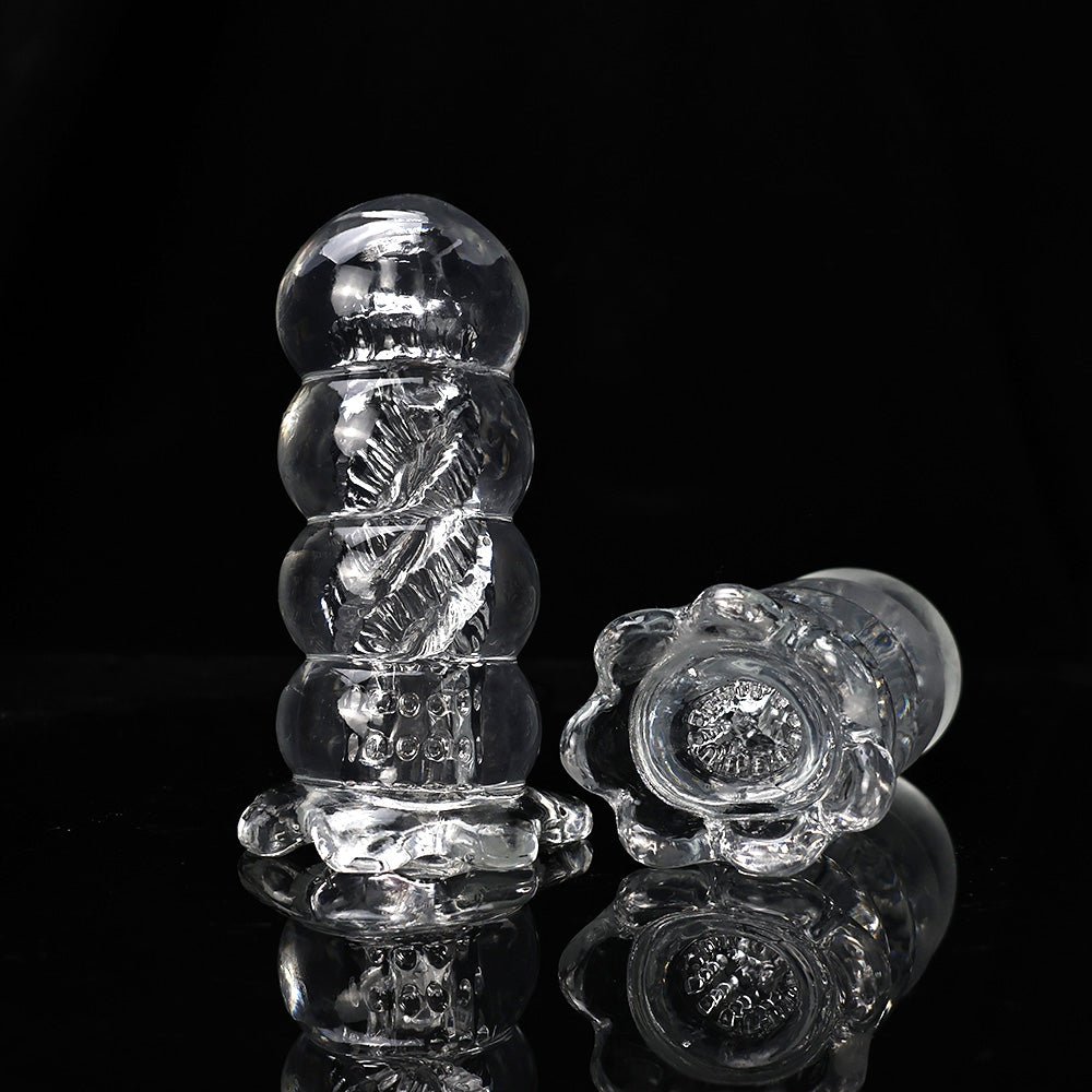 Realistic Textured Silicone Male Masturbator Cup – Soft Inner Sleeve - Tarisss Sex Toy Store