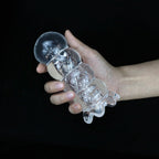 Realistic Textured Silicone Male Masturbator Cup – Soft Inner Sleeve - Tarisss Sex Toy Store