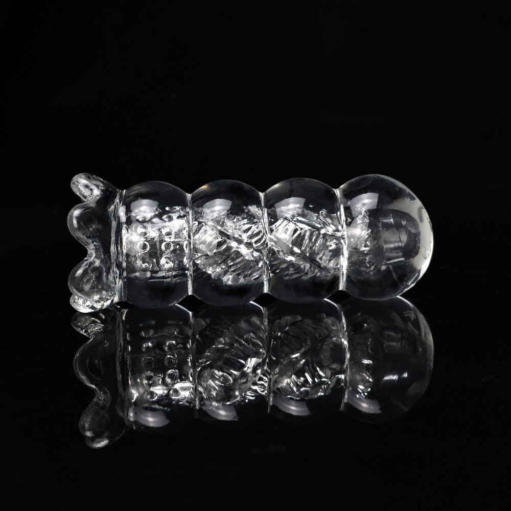 Realistic Textured Silicone Male Masturbator Cup – Soft Inner Sleeve - Tarisss Sex Toy Store