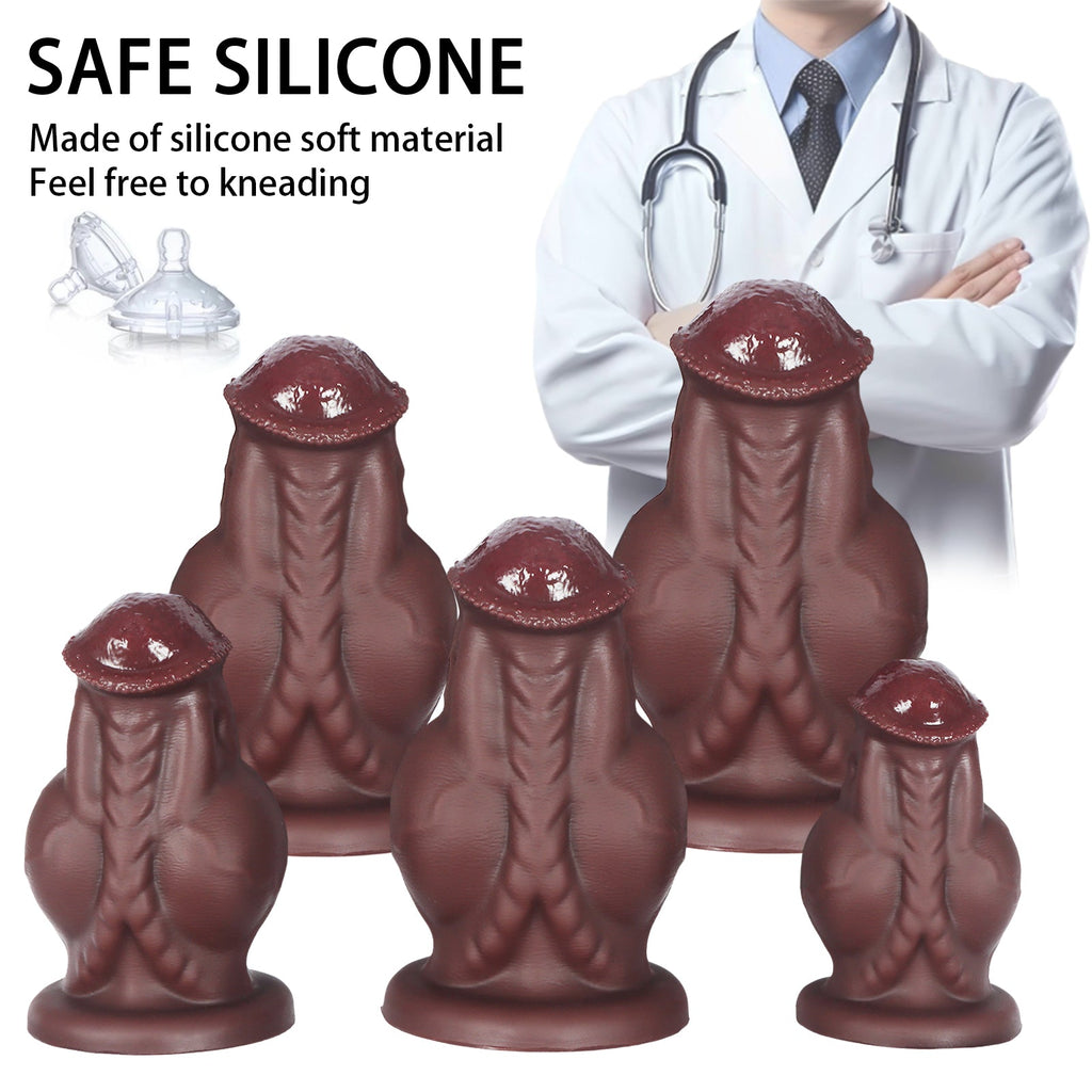 Realistic Thick - Base Horse Dildo with Wide Girth and Pronounced Head - Tarisss Sex Toy Store