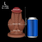 Realistic Thick - Base Horse Dildo with Wide Girth and Pronounced Head - Tarisss Sex Toy Store