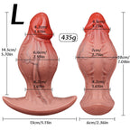 Realistic Veiny Silicone Wearable Dildo with Suction Base - Tarisss Sex Toy Store