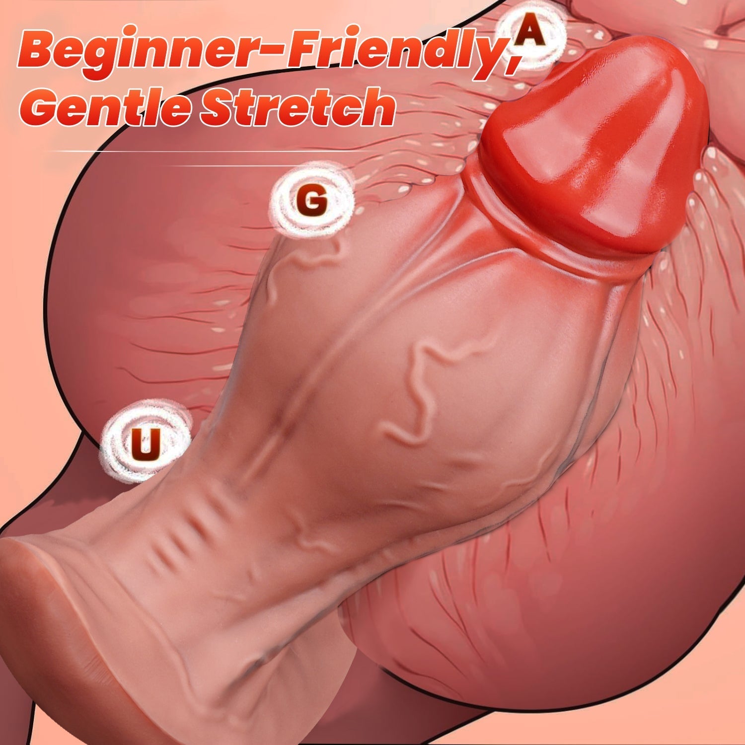 Realistic Veiny Silicone Wearable Dildo with Suction Base - Tarisss Sex Toy Store
