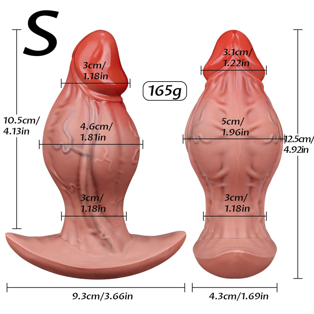 Realistic Veiny Silicone Wearable Dildo with Suction Base - Tarisss Sex Toy Store