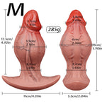 Realistic Veiny Silicone Wearable Dildo with Suction Base - Tarisss Sex Toy Store