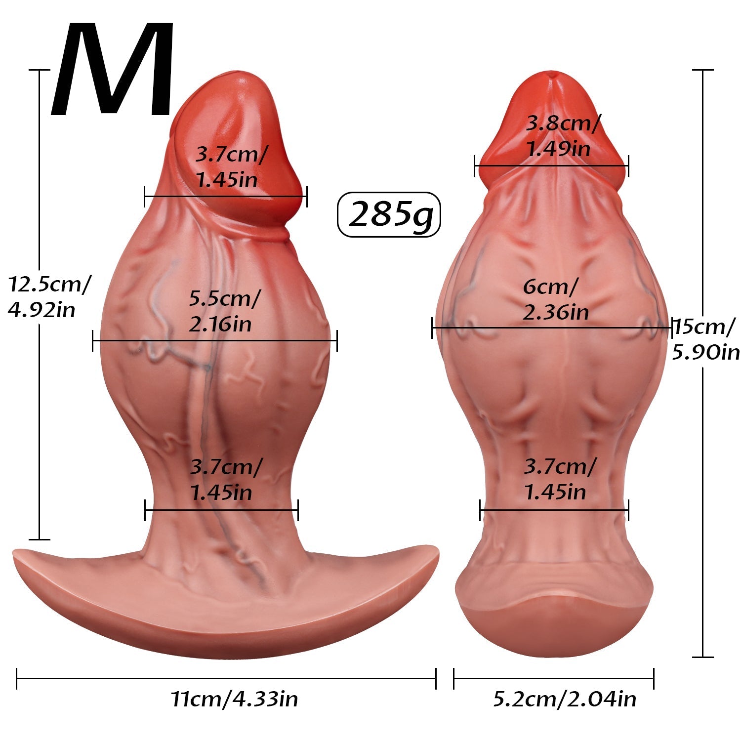 Realistic Veiny Silicone Wearable Dildo with Suction Base - Tarisss Sex Toy Store