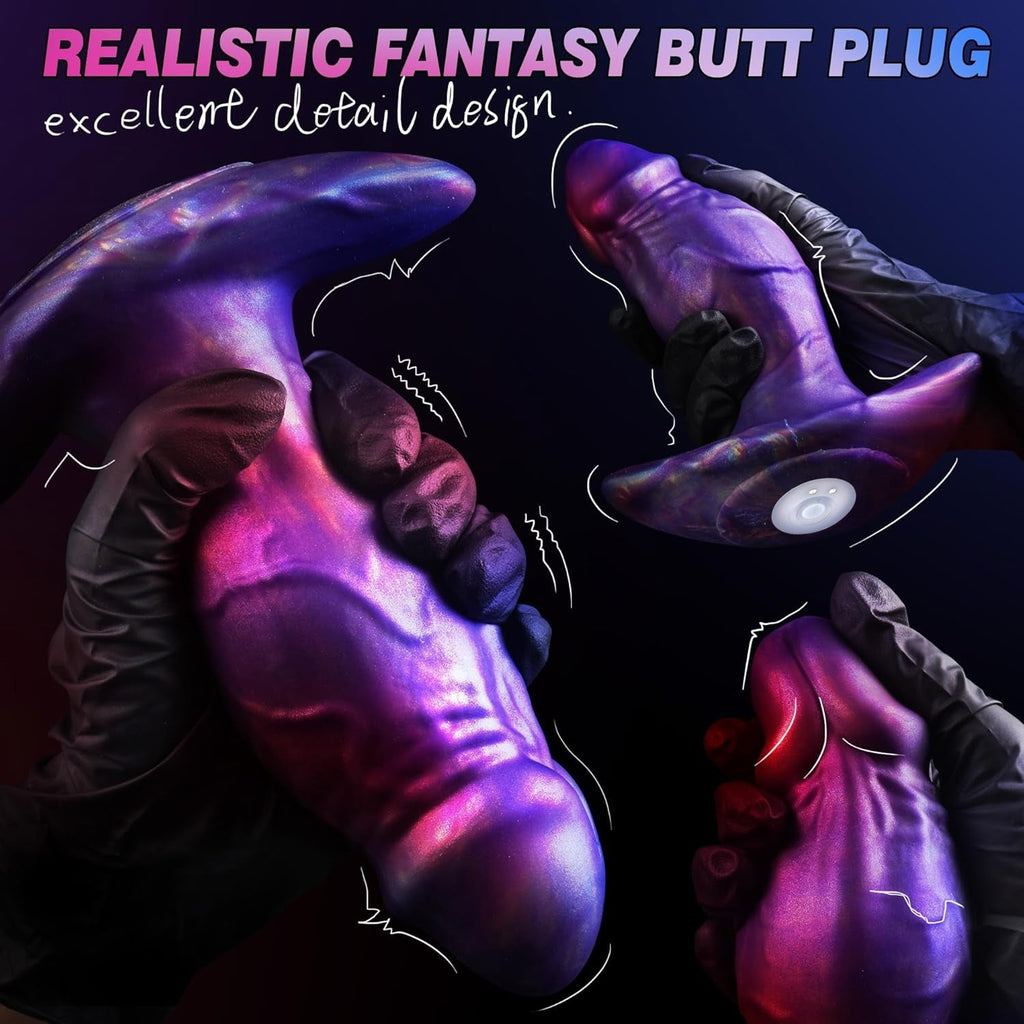Realistic Vibrator with Remote Control - Tarisss Sex Toy Store