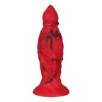Red Silicone Butt Plug and Suction Cup Base - Tarisss Sex Toy Store